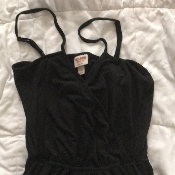 Mossimo basic black romper - Picture 2 of 2
